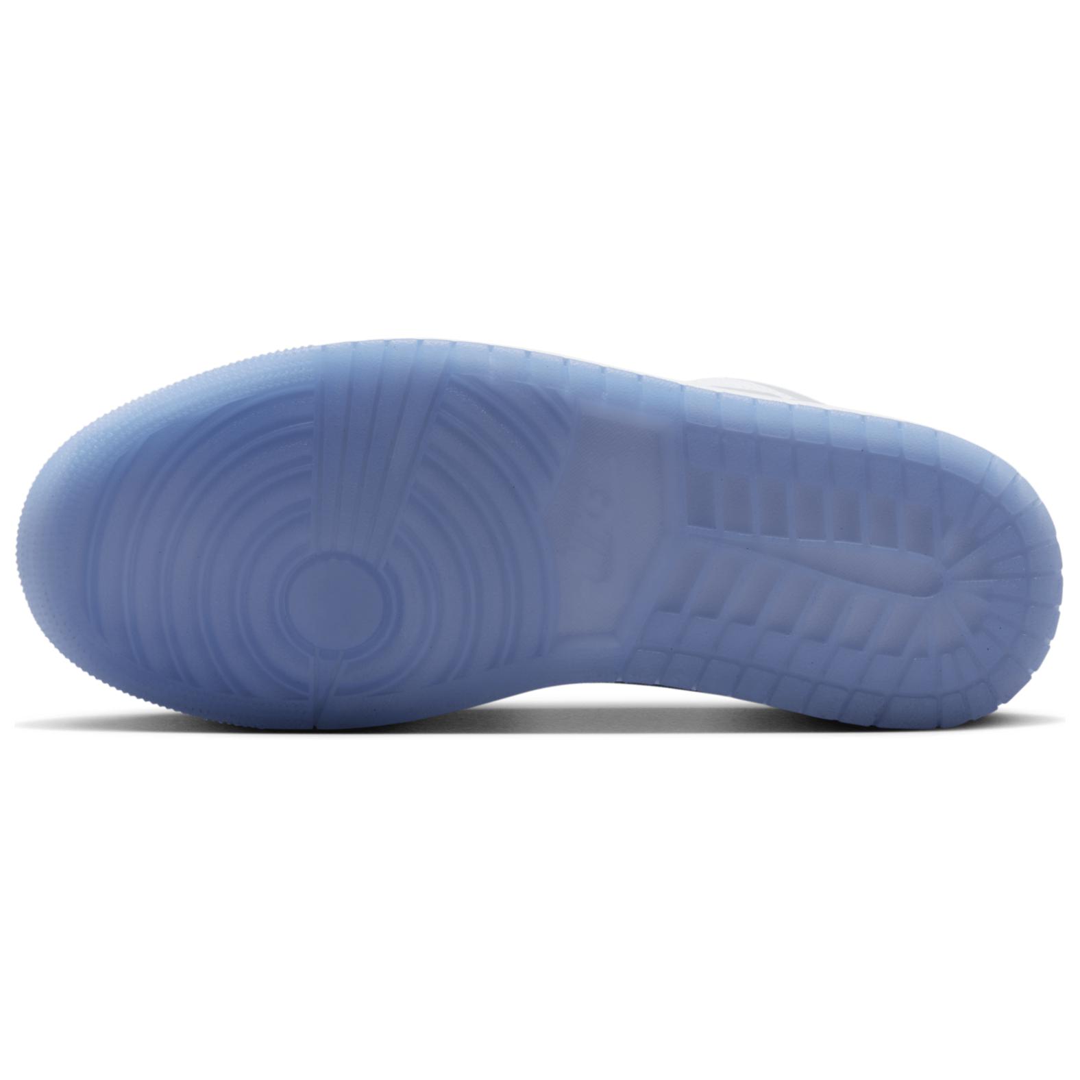 Jordan Air Jordan 1 Slip Resistant Abrasion Resistant Low top Vintage Basketball Shoes Unisex White Gray купить в интернет-магазине Yoocart с быстрой доставкой по России.