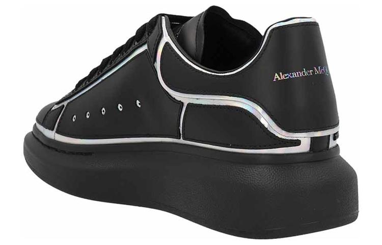 Alexander McQueen Oversized Sneakers Black White Outline купить в интернет-магазине Yoocart с быстрой доставкой по России.