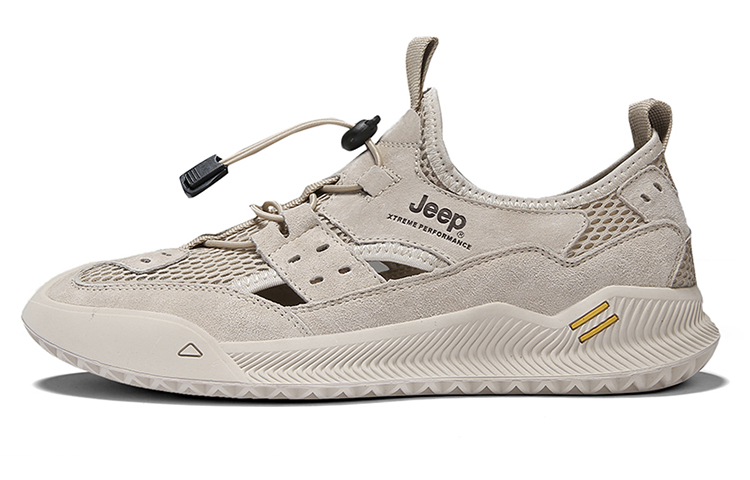 Jeep Breathable And Lightweight Low Top Sports Casual Shoes Men's Sand