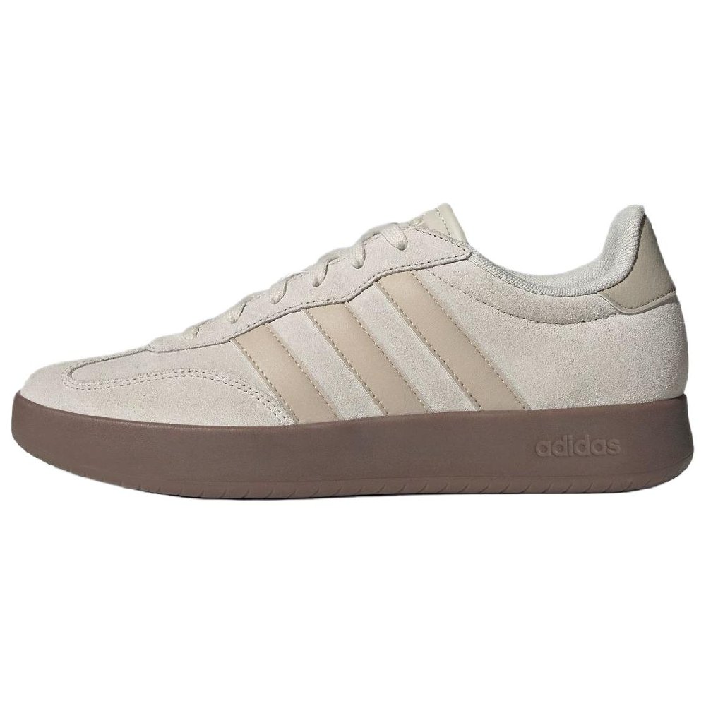 Adidas BARREDA Low Top Skateboard Shoes Men's Beige