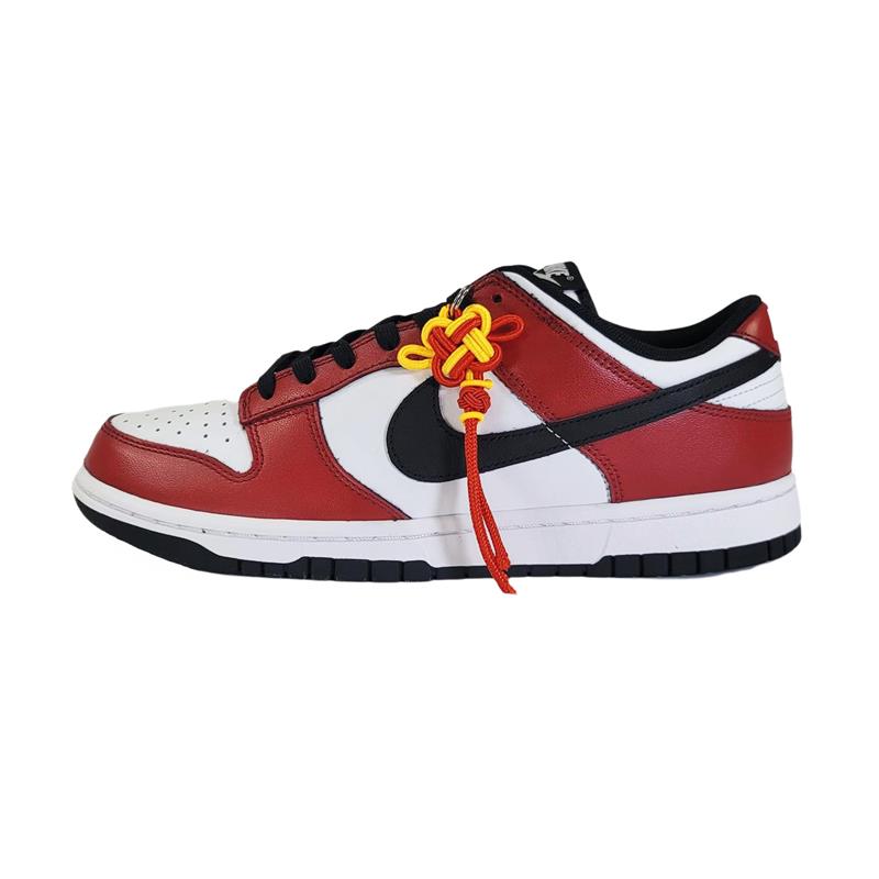 Nike Dunk Anti-Slip Wear-Resistant Low-Top Skateboard Shoes Unisex Red