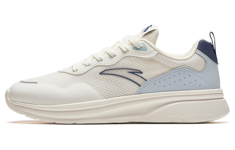 Anta Cushioning Wear-Resistant Low-Top Chunky Sneakers Men's White Blue