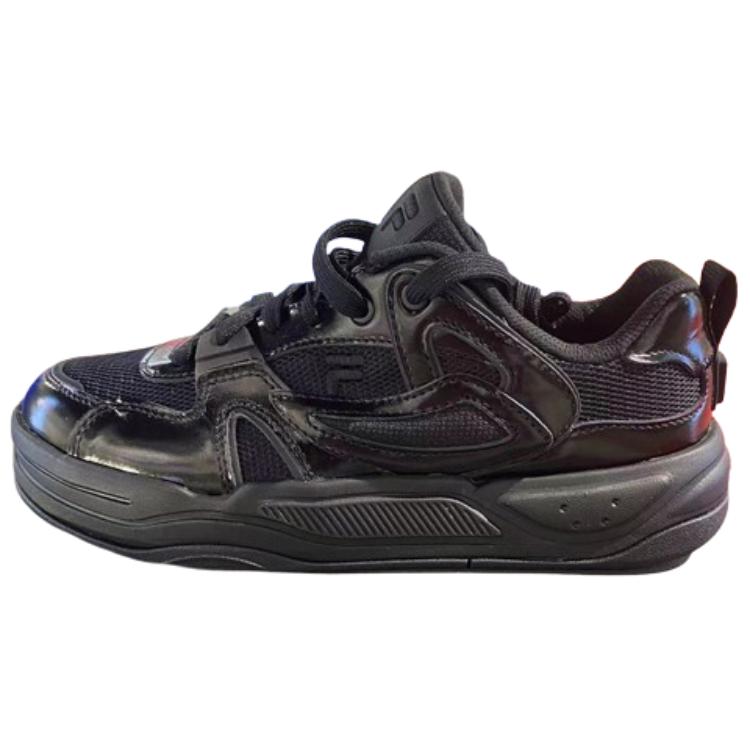Beams x FILA FUSION BANK II Low Top Skateboard Shoes Men's Black