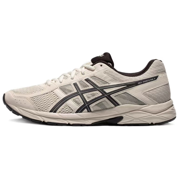 Asics Gel Contend 4 Cushioning Abrasion Resistant Breathable Low Top Running Shoes Men's Black Brown