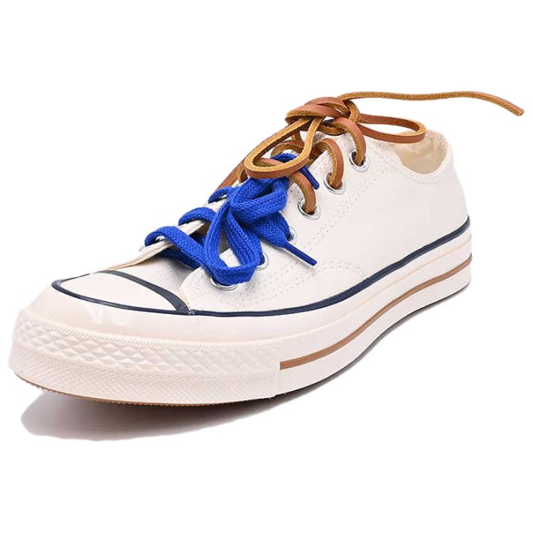 Converse Chuck 70 Abrasion Resistant Low top Canvas Shoes Unisex White Blue Brown купить в интернет-магазине Yoocart с быстрой доставкой по России.