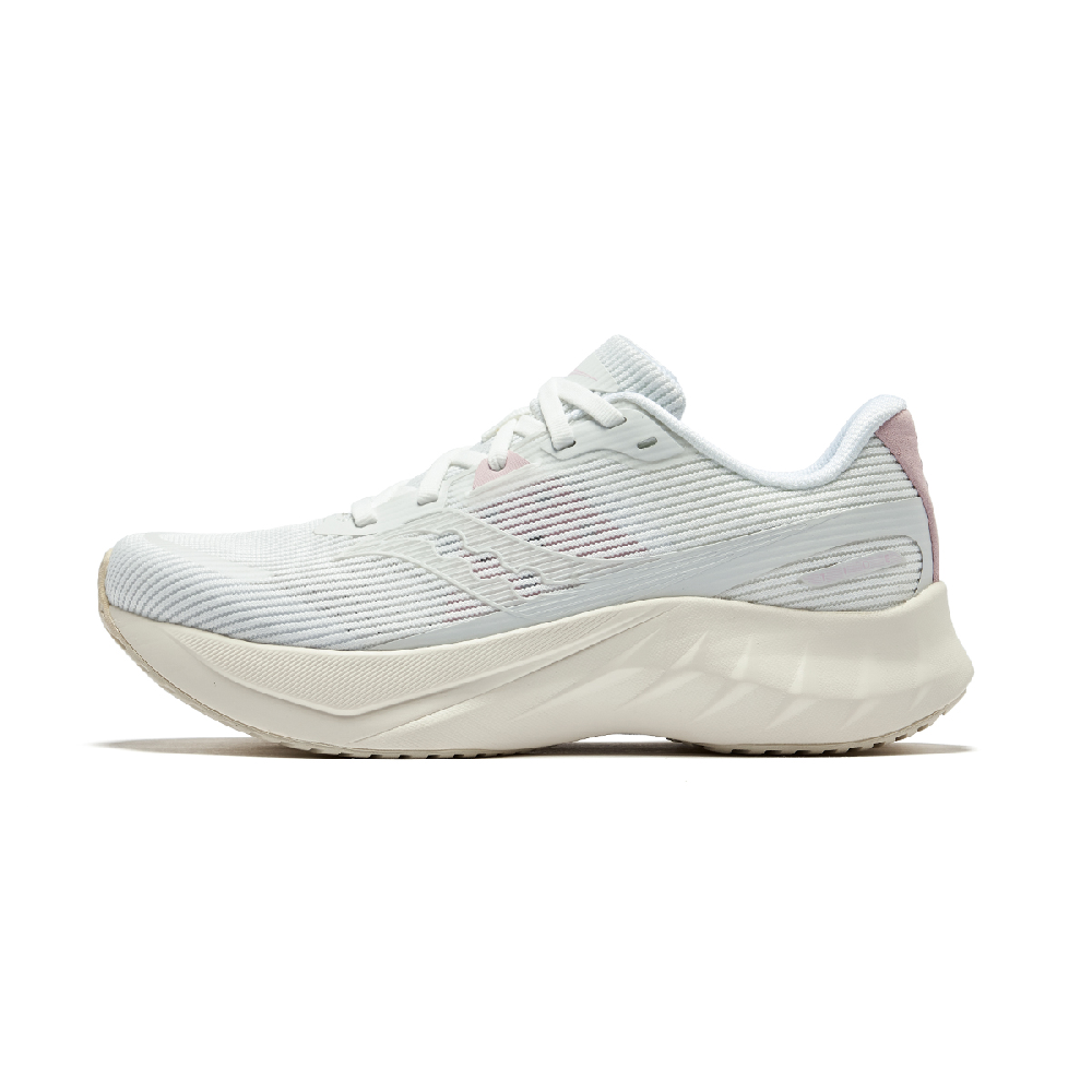 Saucony TIDE 2 Low Top Running Shoes Women's White Pink