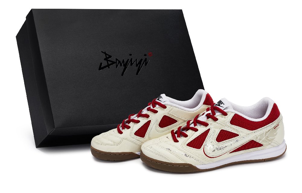 Nike Gato Collection Skateboard Shoes Unisex Low top Beige/Red/Silver