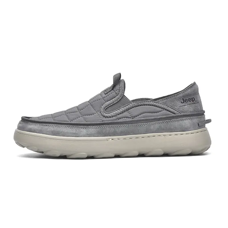 Jeep Low Top Hiking Shoes Men's Gray