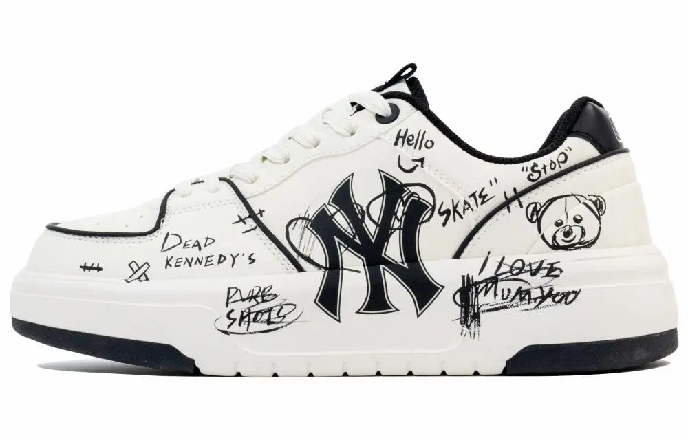 MLB Chunky Liner Skateboard Shoes Unisex Low top Black