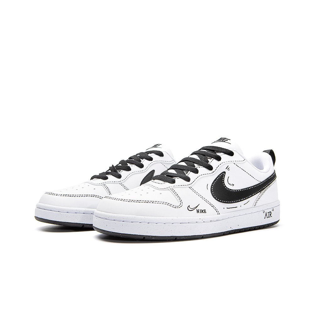 Nike Court Borough Skateboard Shoes Women's Low top White купить в интернет-магазине Yoocart с быстрой доставкой по России.