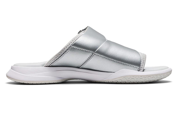 Onitsuka Tiger Ohbori Slider Sandals Silver