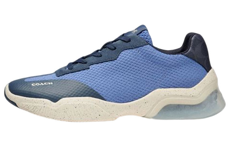 COACH CitySole Cushioning Anti-Slip And Wear-Resistant Low-Top Casual Shoes Men's Blue