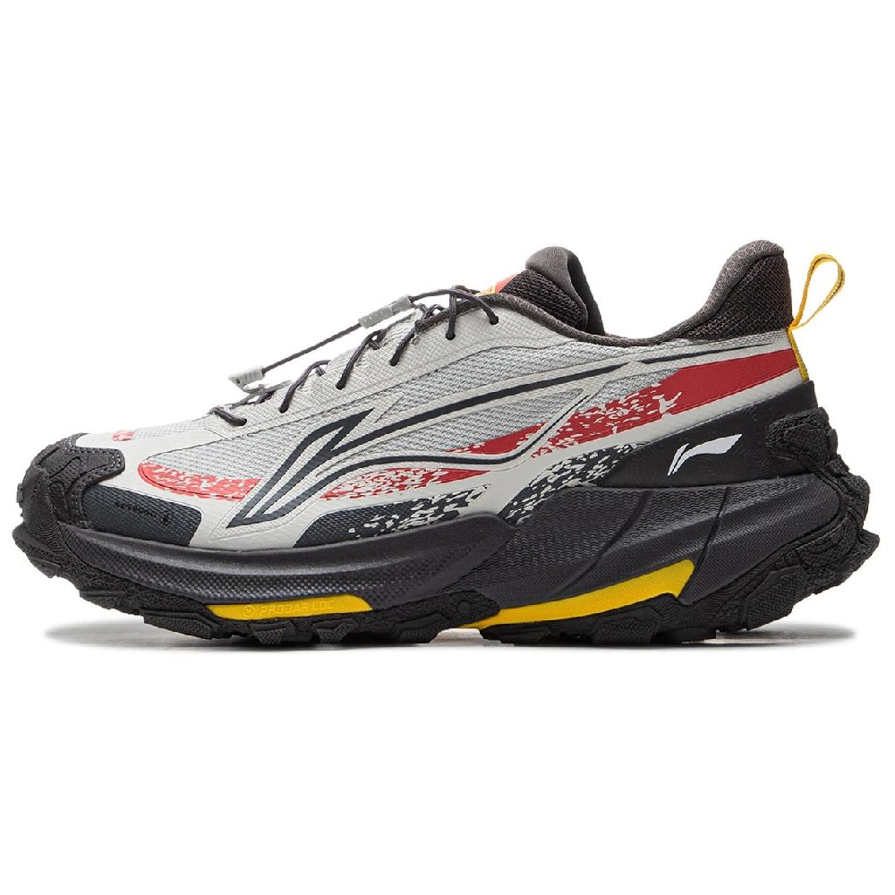 LiNing Elegance 2.0 Cushioning, Slip Resistant, Abrasion Resistant Support Low Top Outdoor Hiking Shoes Unisex Lime