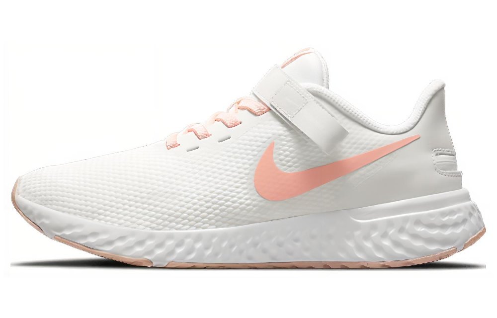 Nike Revolution 5 Flyease Sumit White Crimson Bliss Women's
