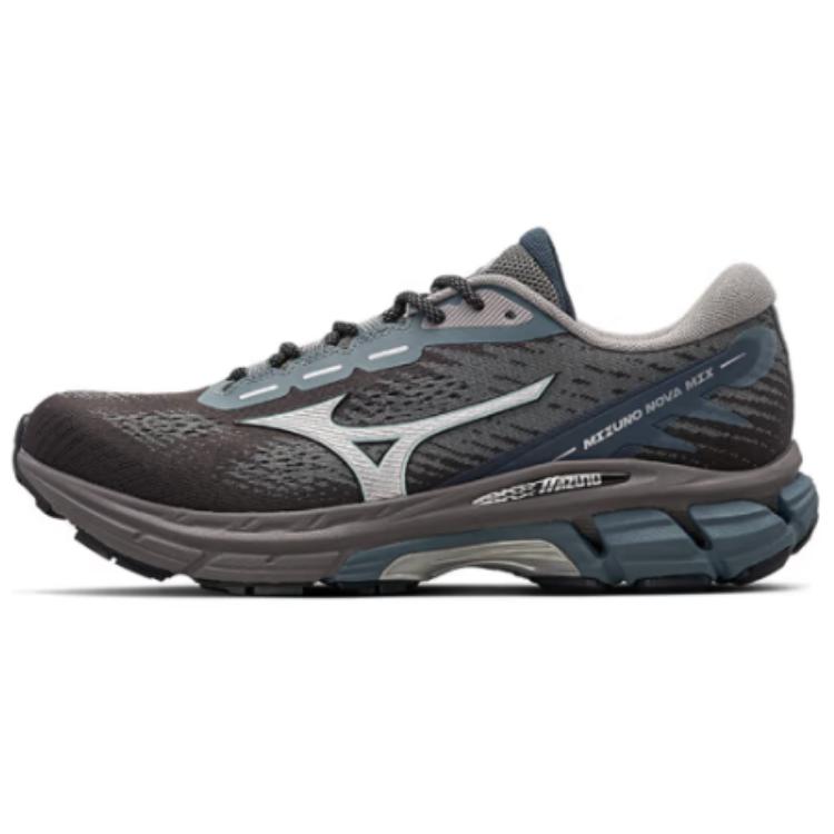 Mizuno NOVA MIX Anti-Slip Wear-Resistant Low-Top Running Shoes Unisex Gray