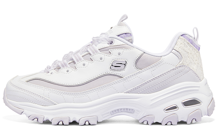 Skechers D'Lites 1.0 'White Purple' Women's