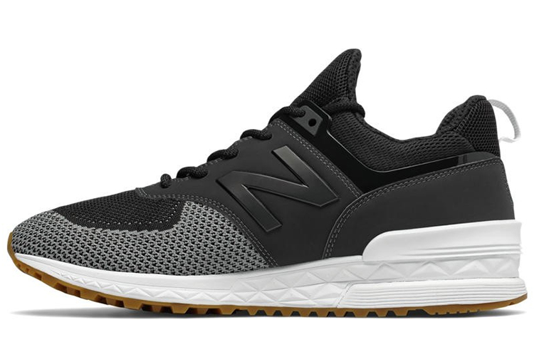 New Balance 574 Black Gray White