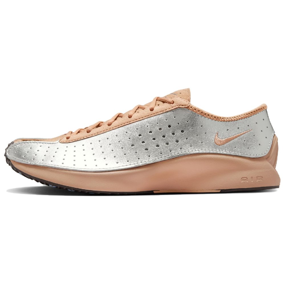 Nike Air Superfly Anti Slip Wear Resistant Low Top Casual Shoes Women's Silver