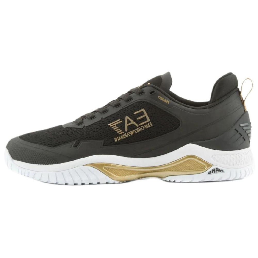 EMPORIO ARMANI EA7 Low Top Casual Shoes Unisex Black