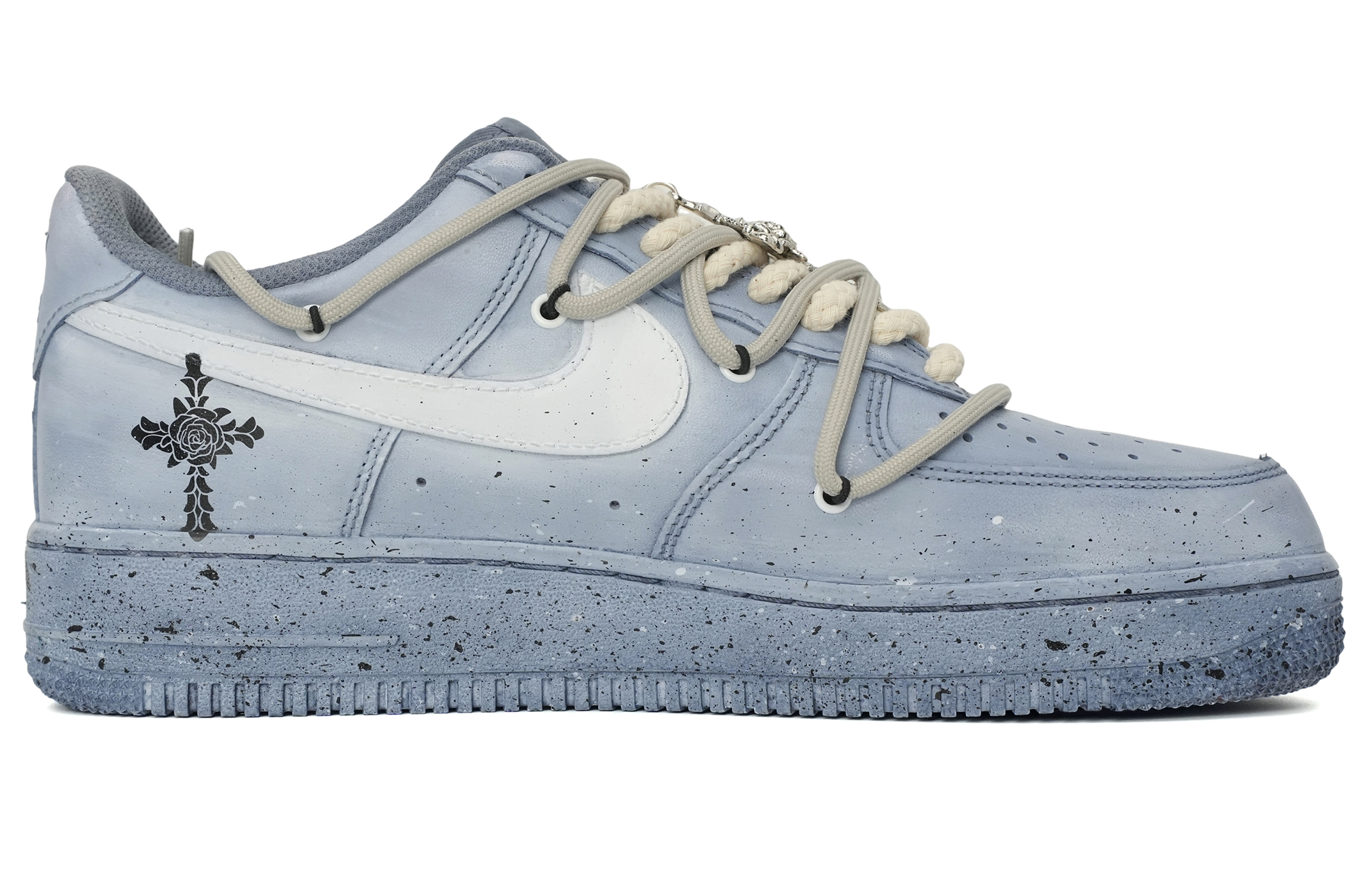 Nike Air Force 1 '07 Air Force 1 Low-Top Skateboard Shoes Men's Gray White купить в интернет-магазине Yoocart с быстрой доставкой по России.