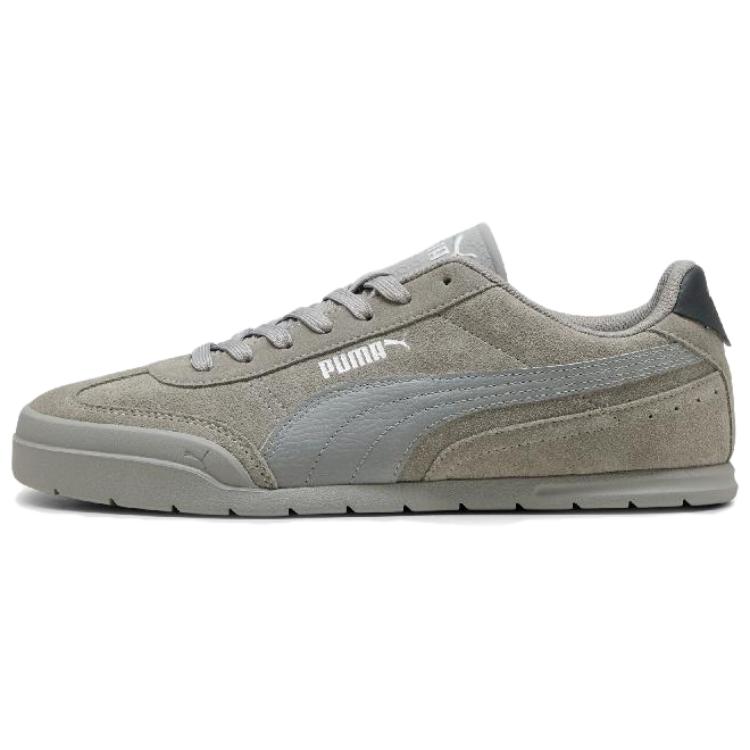PUMA Abrasion Resistant Low Top Skateboard Shoes Unisex Gray