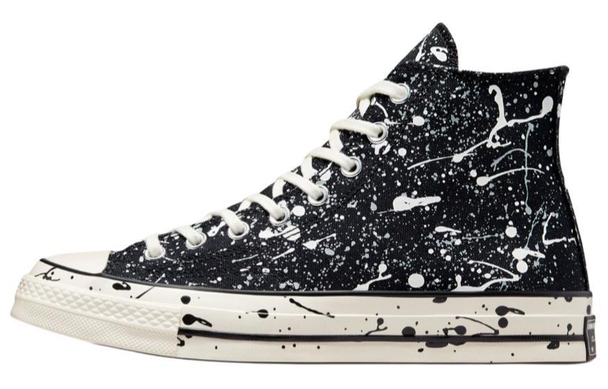 Converse Chuck Taylor All Star 70 Hi Archive Paint Splatter Black White