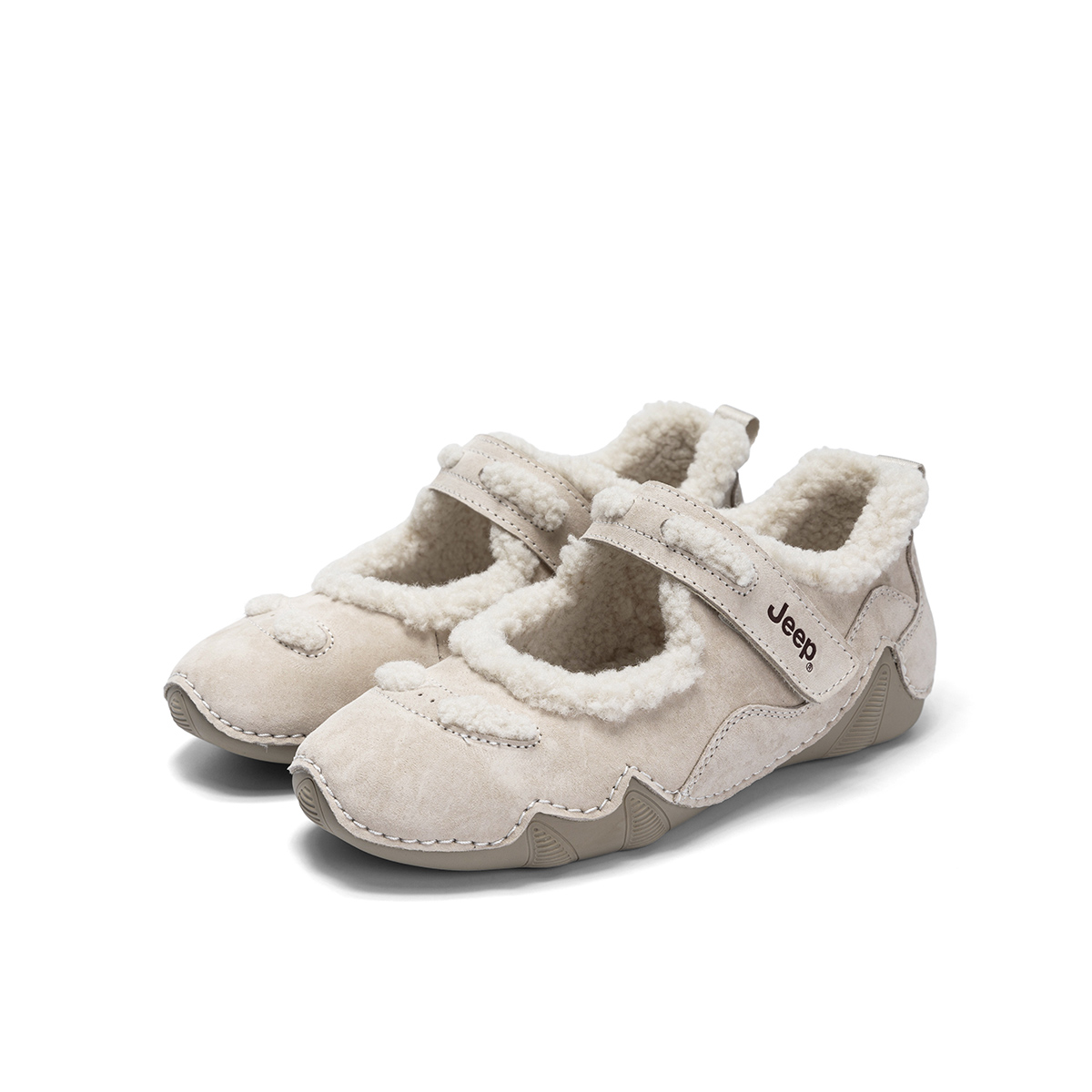 Jeep Flat Women's Casual Shoes Women's Gray купить в интернет-магазине Yoocart с быстрой доставкой по России.