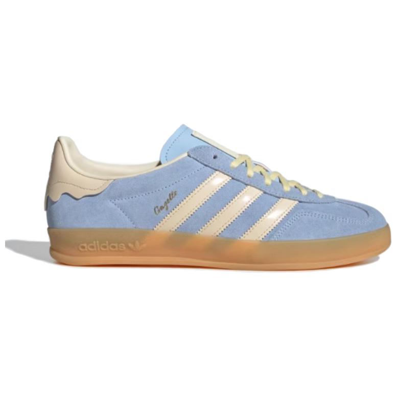 Adidas Gazelle Indoor Light Blue Yellow Gum