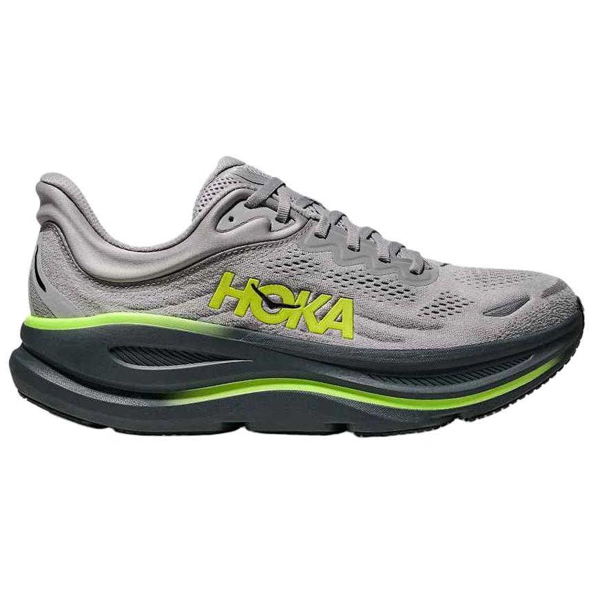 HOKA ONE ONE Bondi 9 Breathable Casual Running Shoes Men's Gray Green купить в интернет-магазине Yoocart с быстрой доставкой по России.
