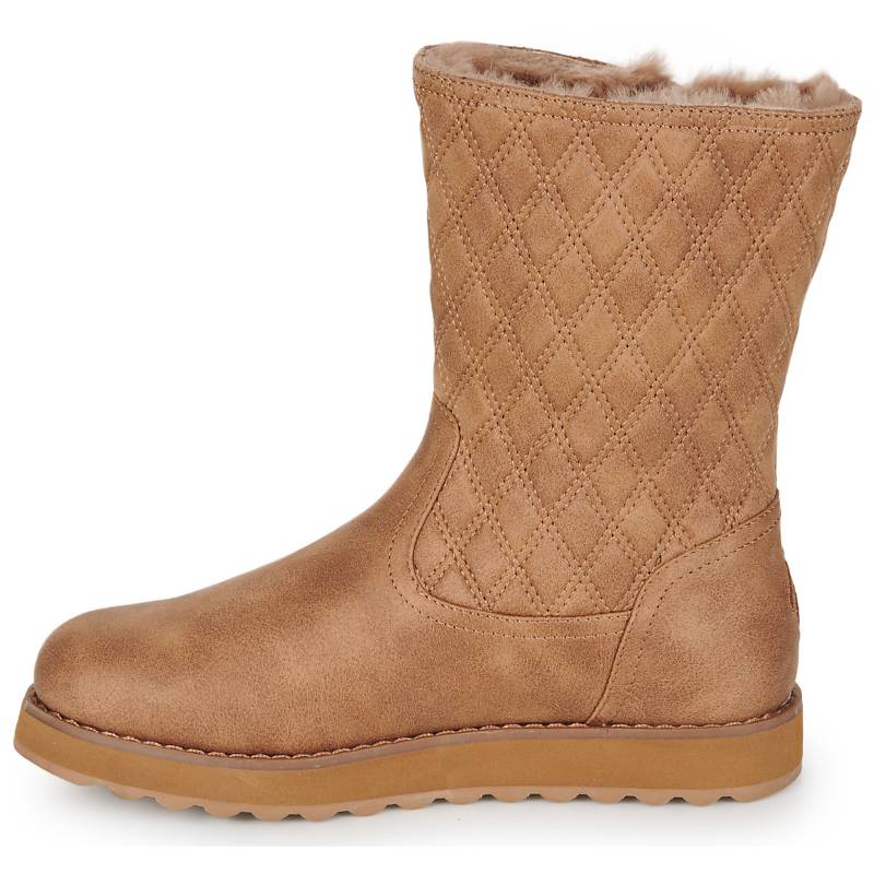 Skechers CIZME KEEPSAKES 2.0 Thermal Abrasion Resistant Short Snow Boots Women's Brown