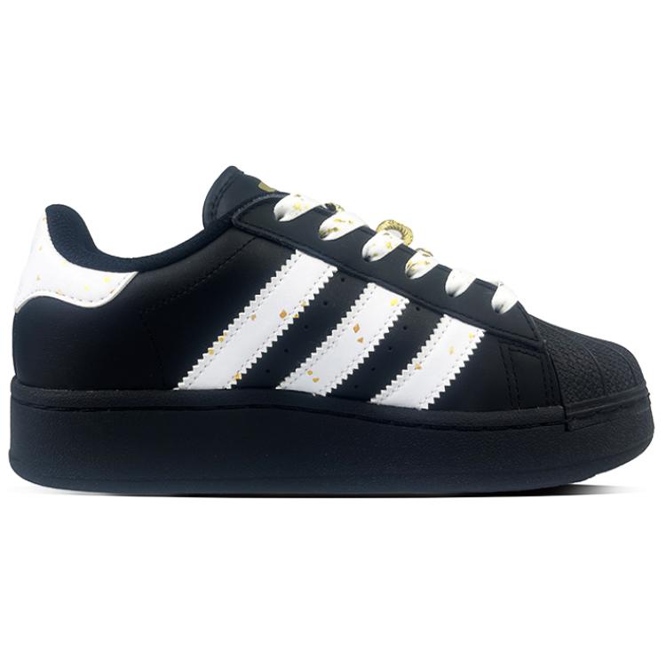 Adidas Originals SUPERSTAR XLG Slip-Resistant Low-Top Skateboard Shoes Unisex Black купить в интернет-магазине Yoocart с быстрой доставкой по России.
