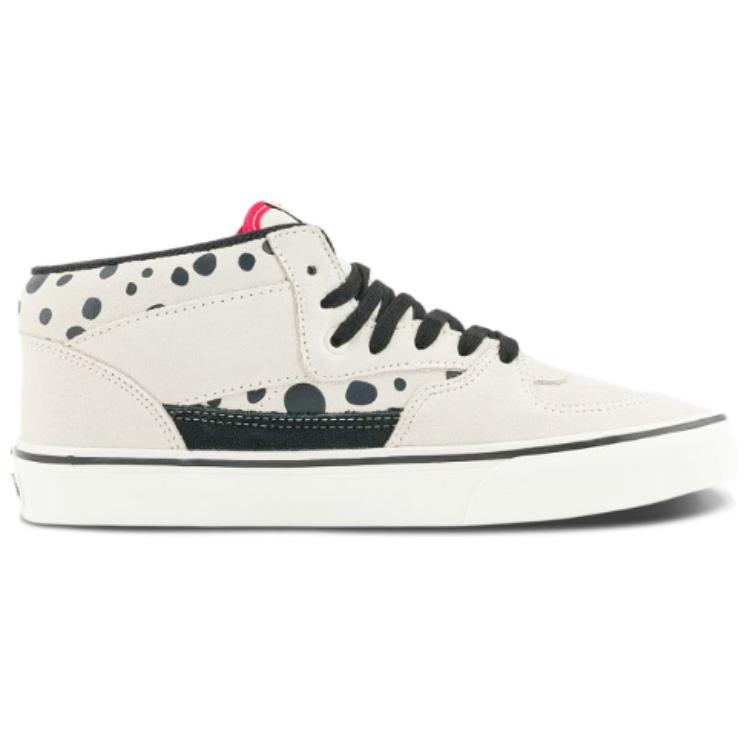 Vans Anti Slip Wear Resistant Mid Top Skateboard Shoes Unisex White