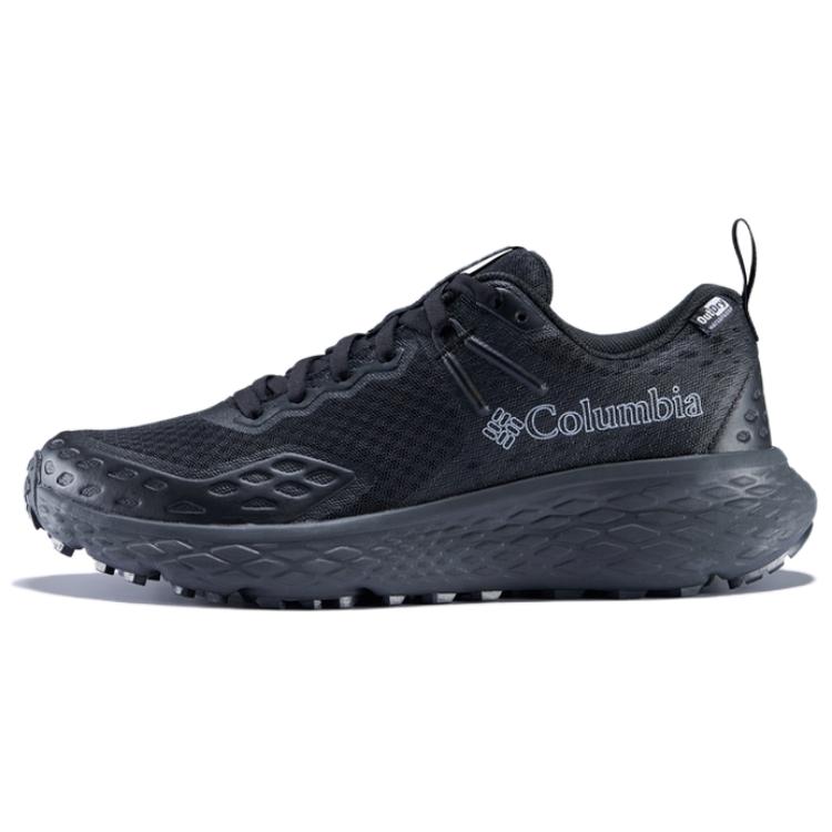 Columbia Slip-Resistant Water-Resistant Low-Top Trekking Shoes Women's Black