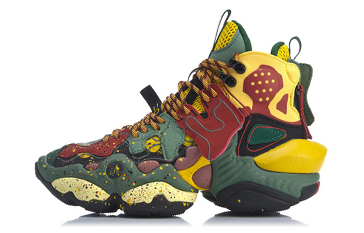 2020 ACE A/W NYFW LiNing Women's Sneakers - Green/Yellow