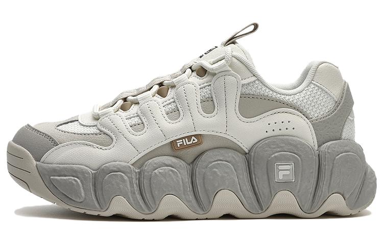 FILA Croissant Chunky Sneakers 'White Grey' Women's