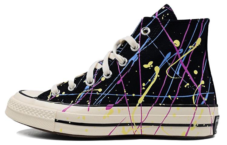 Converse Chuck Taylor All Star 70 Hi Archive Paint Splatter Black