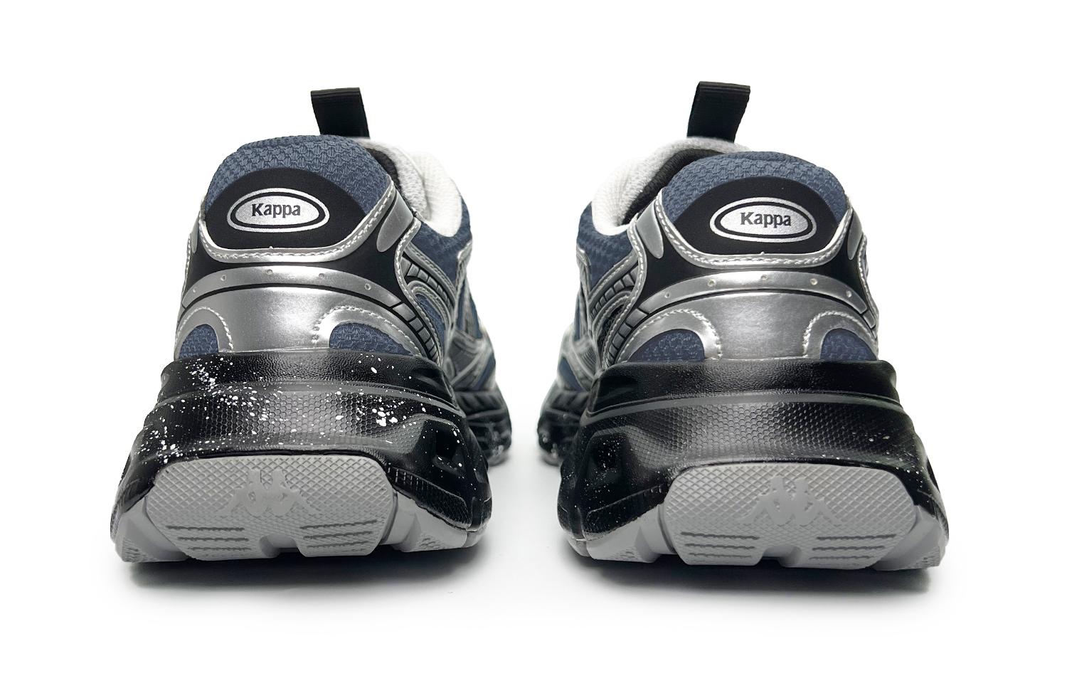 Kappa Cushioned Wear-Resistant Breathable Low-Top Running Shoes Unisex Black Blue купить в интернет-магазине Yoocart с быстрой доставкой по России.