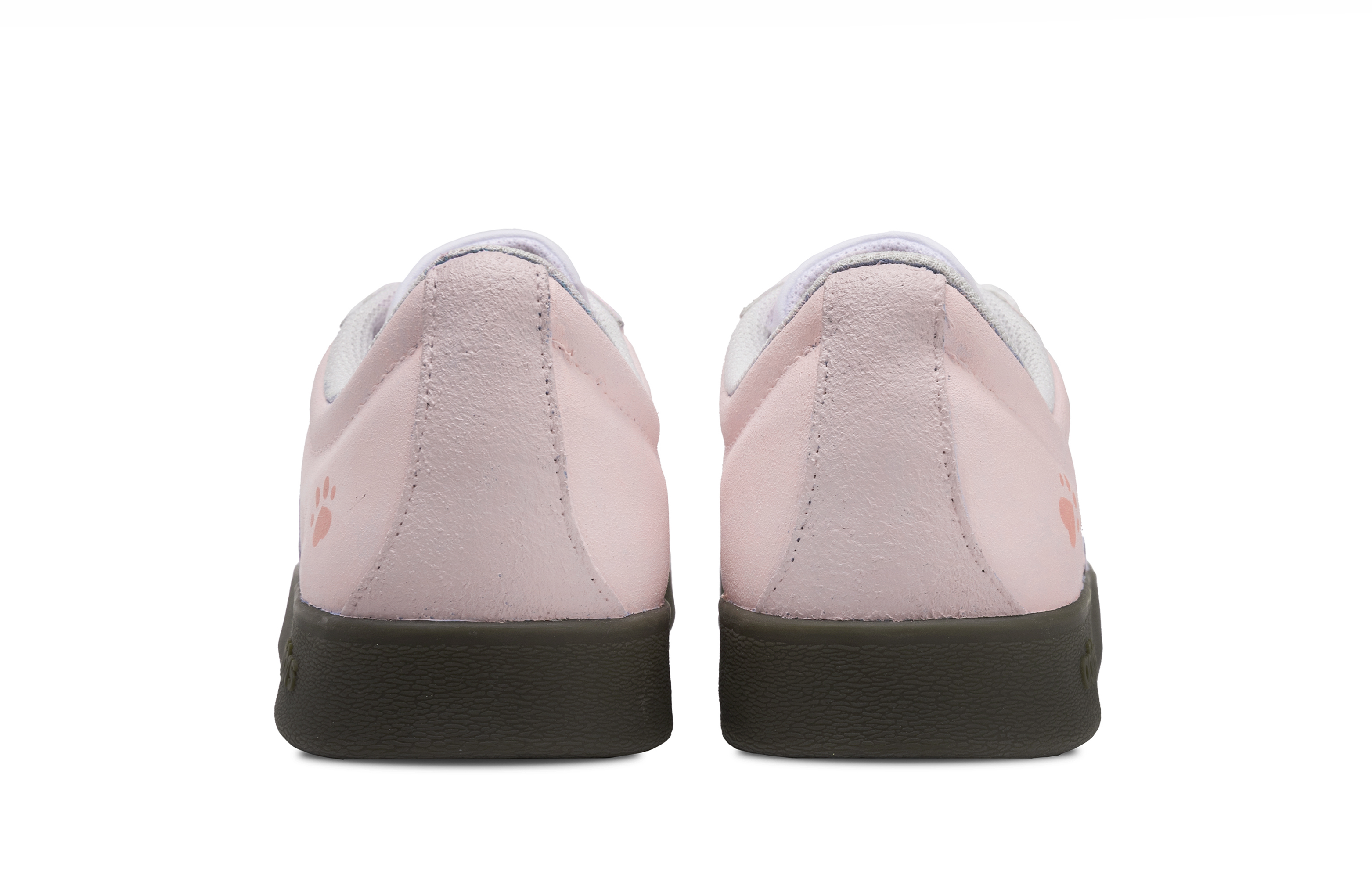 Adidas Neo VL Court Lifestyle Abrasion Resistant Slip Resistant Low Top Skateboard Shoes Unisex Pink купить в интернет-магазине Yoocart с быстрой доставкой по России.