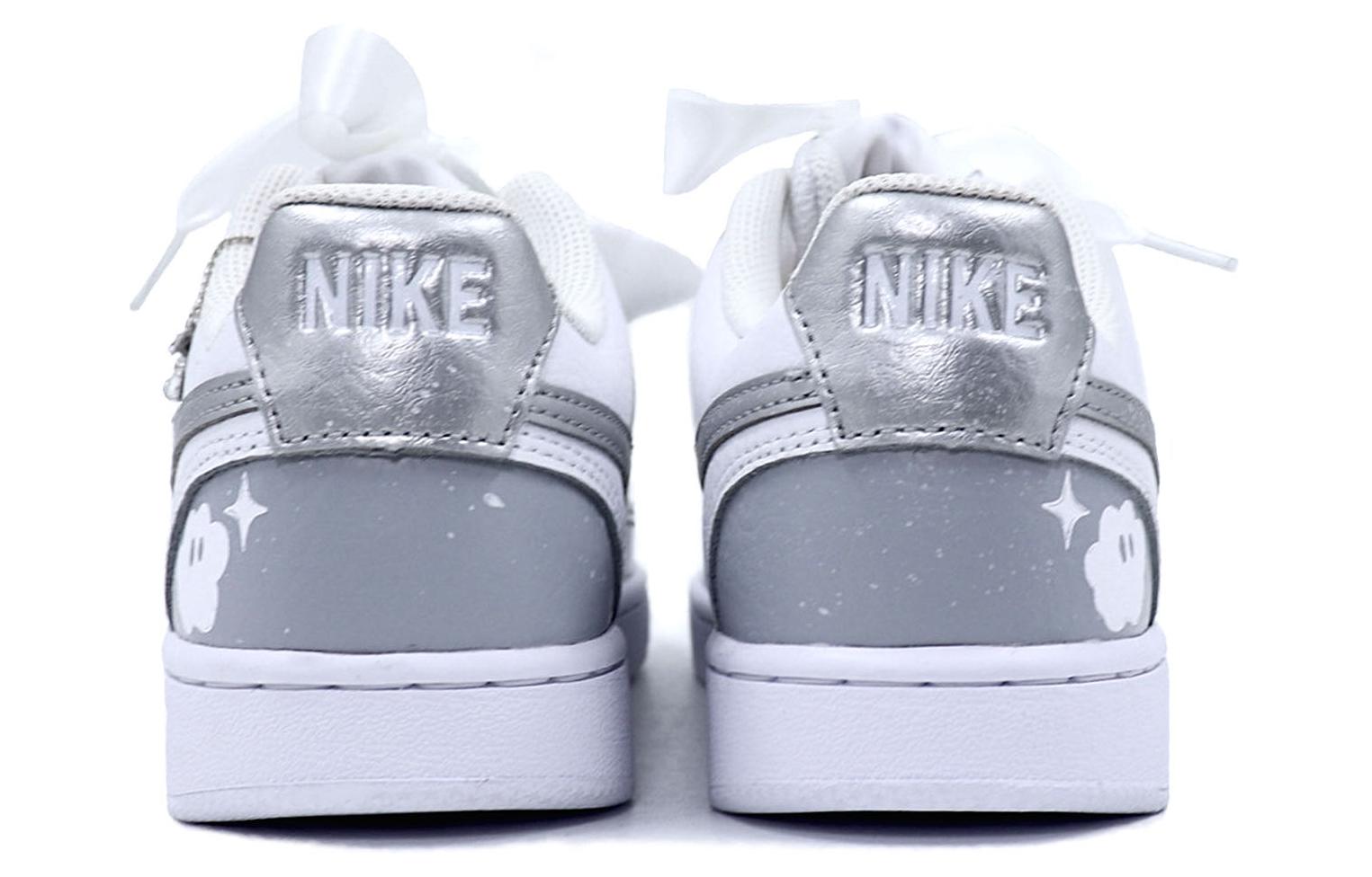 Nike Court Vision 1 Low-Top Skateboard Shoes Women's White Gray купить в интернет-магазине Yoocart с быстрой доставкой по России.