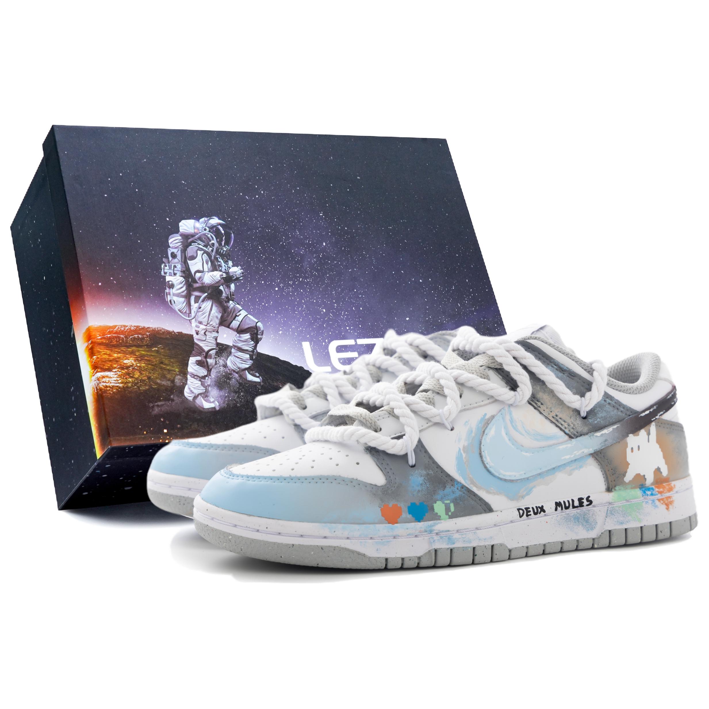 Nike Dunk Low top Skateboard Shoes Unisex Gray
