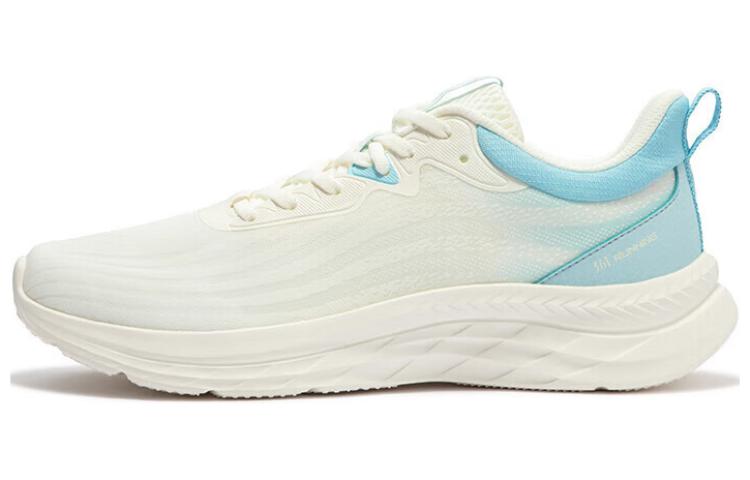 361° Cushioned Slip Resistant Low Top Running Shoes Men's White Blue