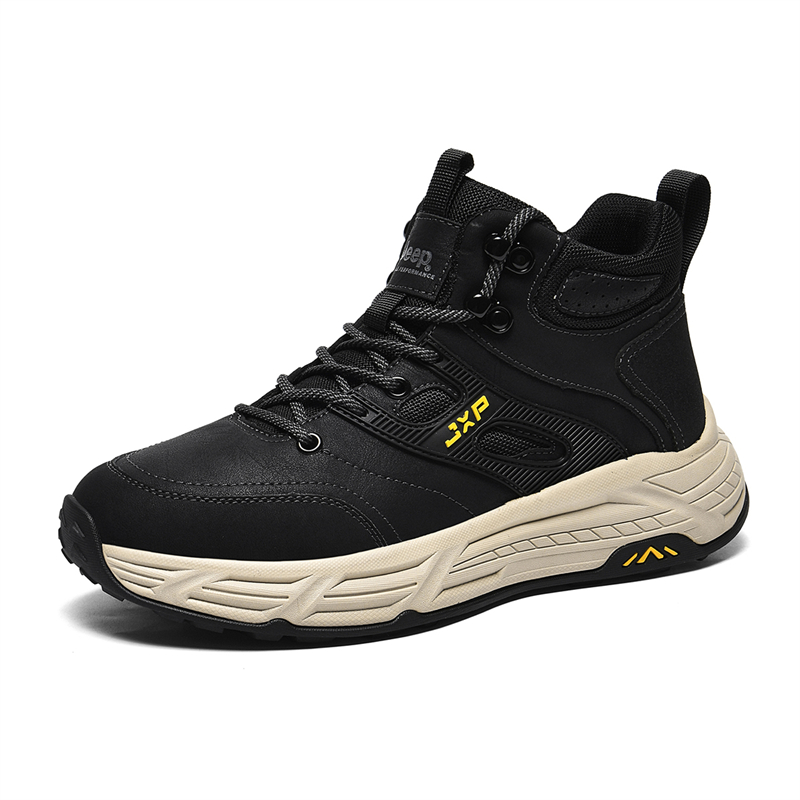 Jeep JEEP Cushioned Wear-Resistant Water-Resistant Mid-Top Outdoor Shoes Men's купить в интернет-магазине Yoocart с быстрой доставкой по России.