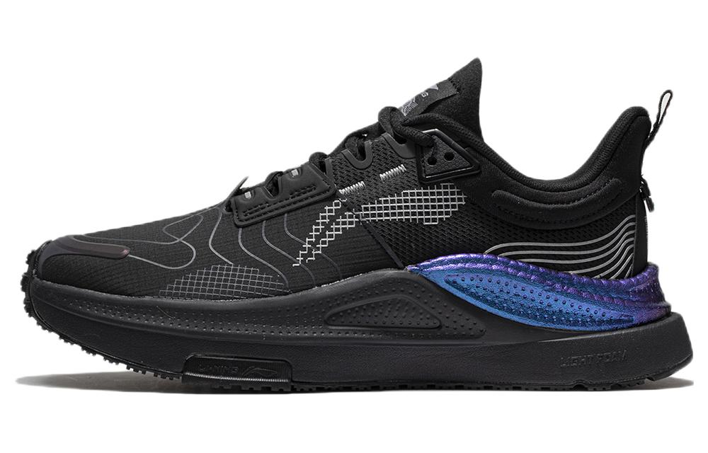 LiNing Spark Rebound Lightweight Low-Top Sports Casual Shoes Men's Black