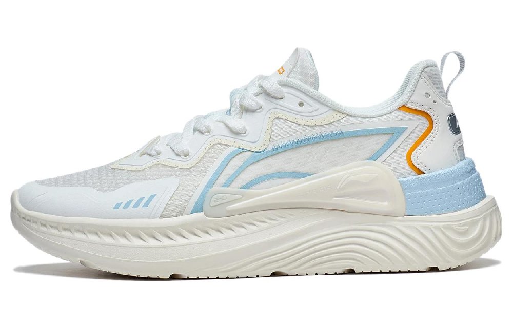 LINING Qingyou Casual Shoes Men Low-Top White Blue