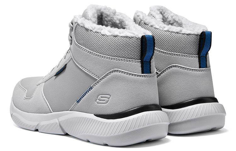 Skechers Ingram Wear-Resistant Warm And Breathable Mid-Top Casual Shoes Men's Light Gray купить в интернет-магазине Yoocart с быстрой доставкой по России.