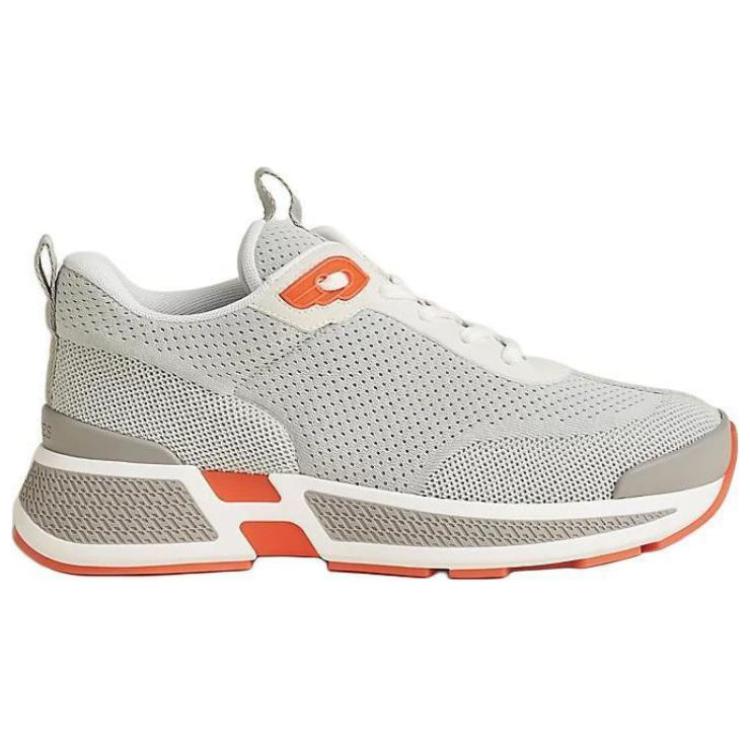 HERMES Heros Low top Casual Shoes Women's Gray