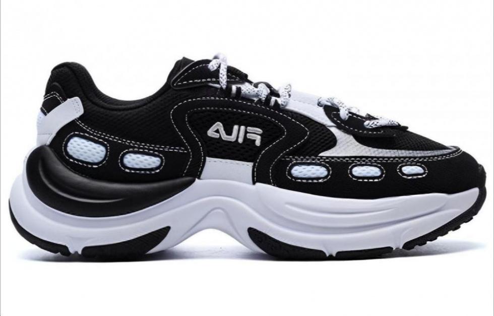 FILA Arch Vintage Shoes 'Black White' Women's