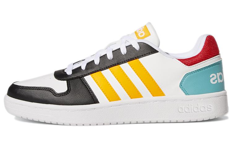 Adidas Hoops 2.0 'White Black Yellow'
