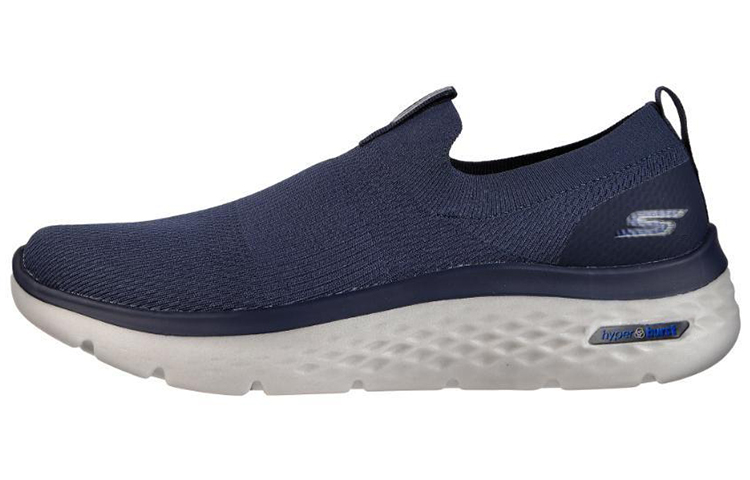 Skechers Go Walk Hyper Burst Low Top Casual Shoes Men's Marine Blue
