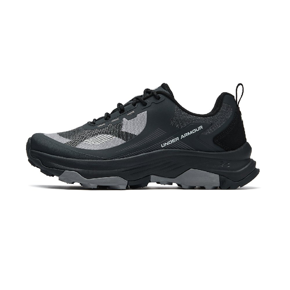 Under Armour Cushioning Grip Abrasion Resistant Slip Resistant Low top Hiking Shoes Unisex Black